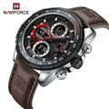 NAVIFORCE 9197 SBDBN OEM Custom Logo Luxury Quartz  Watches Men Wrist Gold Male Chronograph LCD Digital Relojes Hombre