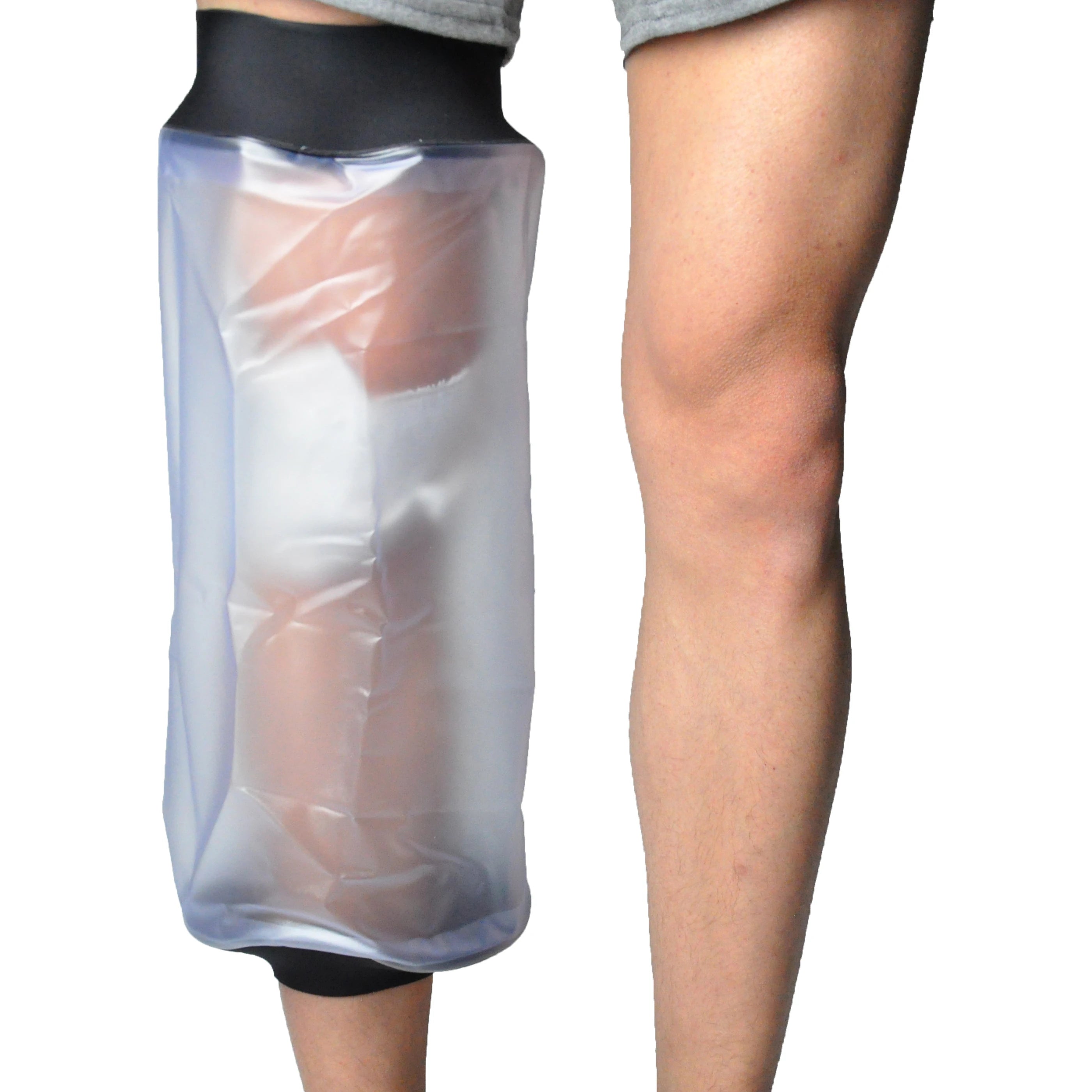Soft Reusable PVC Cast Protector Watertight Waterproof Knee Bandage Cover Comfortable Shower Cast Disinfecting Ozone Type