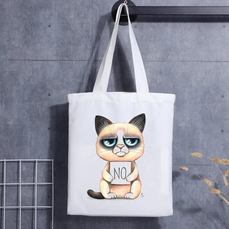 Fashion Printing Portable Cheap Cotton Canvas Tote Bag Fabric for Shopping Medium Bags Custom Reusable Plain Canvas Bags