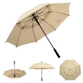 Big Size 2021 Customize Logo Double Canopy Supplier Wind Resistant Storm Umbrella