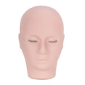 Multi 3 Layers Faux Real Man Lash Head Model Lash Extension Supplies Training Mannequin for Lash Extension Training