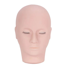 Multi 3 Layers Faux Real Man Lash Head Model Lash Extension Supplies Training Mannequin for Lash Extension Training
