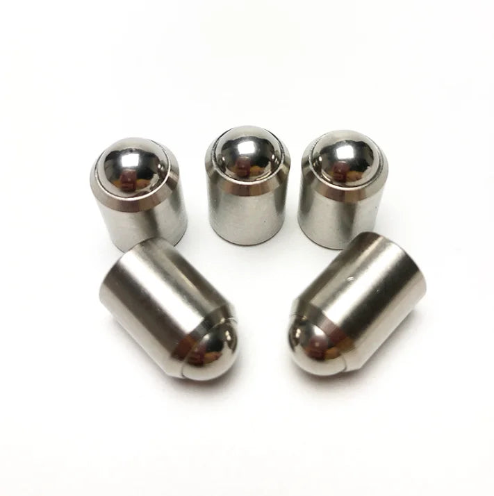 M3 Stainless Steel Smooth Plunger With Ball Spring Set Screws MegaBDM