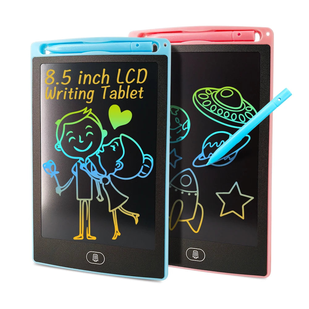 Customizable logo Europe Quality Standard Colour Screen 8.5 Inch LCD Writing Tablet for Kids Electronic Writing Tablet