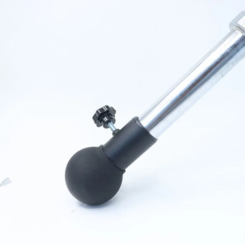 Gym Barbell Bomb Rubber & Metal Coated Landmine Attachment for Barbell Fits 2'' Barbell Bars Commercial Use