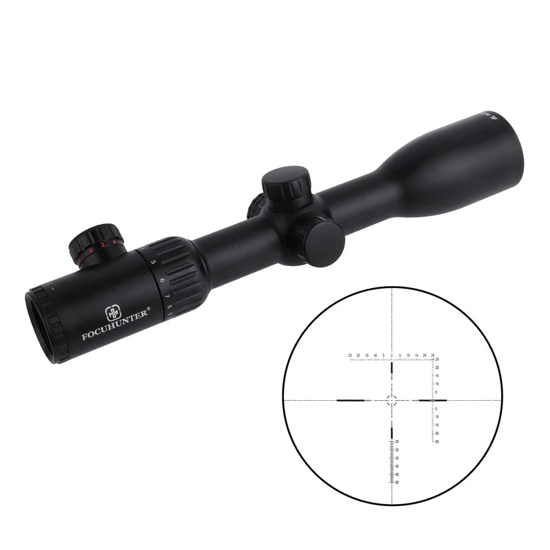 Wholesale Price Tactical Telescopic 4-16x44 Sight Medium and Long Distance Hunting Scope IPX7 Waterproof With Scope Ring Mounts