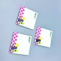 Multicolor 7.6 X 5.1 cm Dotted Line Notepads Set 24 Paquete De 24 Blocs 100 Adhesive Notes Traditional Style Offset Paper Bill