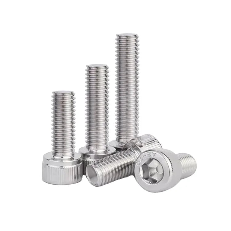 M1.4 M1.6 M2 M2.5 M3 A2-70 DIN912 Stainless Steel 304 Hex Socket Cap Head Screw