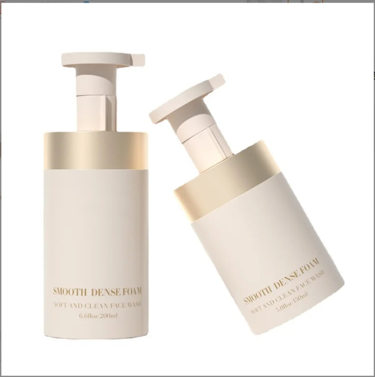 150ml Foam Bottle Custom Women's Facial Cleanser Foam Bottle 200ml Nursing Solution Mousse Press Foam Bottle