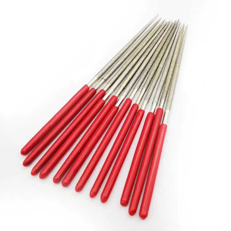10-piece Sets of #150 Diamond-coated Needle File Diamond File Sharpening Steel Knife /hand Tools
