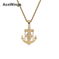 SN264  Fashion Pendant Stainless Steel  Crystal  Material Necklace Jewelry