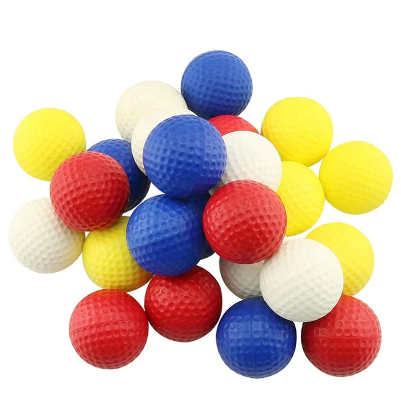 Distance Practice PU Foam Golf Balls Great for Backyard Beginners-Foam Golf Practice Balls
