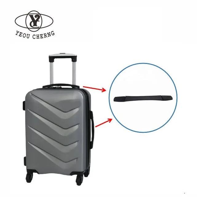 High Quality Travel Suitcase Luggage case Handle Spare Carrying H222P-BK Rubber Soft Grip Pull Plastic Handle