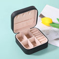 Professional and Portable Small Mini Jewelry Storage Box High Quality Waterproof Zipper Jewelry Storage Box
