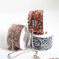SS12/3mm Loose Rhinestone Metal Claw Chain Cup Chain Mixed Color High Shiny  Sew-On for Wedding Dresses Bags Shoes