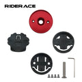 RIDERACE Bike Computer Stem Mount Bracket Stopwatch Fixed Holder for Garmin Bryton Wahoo MTB Road Bicycle Speedometer Base Set
