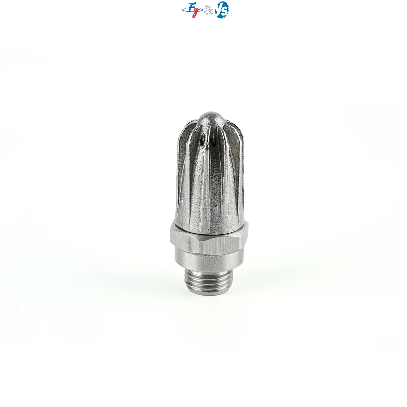 YS 209 Male Detachable Slotted Hole Air Jet Nozzle 1/4" Round Type Two-Piece Design Air Jet Knife Spray Nozzle
