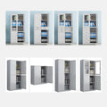Factory Machining Metal Locker Laboratory Acid and Alkali Resistant Lab Chemical Reagent Safety Storage Cabinet