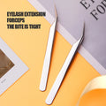 Eyelash Tweezers Are High-precision Professional Auxiliary Tools for False Eyelashes a Beauty Wonder for Beginners and Novices