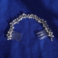 Delicate Handmade Freshwater Pearl Bridal Hair Comb  Party Dance Hair Combs