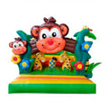Monkey Jungle Animals PVC Inflatable 3D Giant Toddler Outdoor Play Bounce House Bouncer Bouncy Castle Jumper