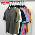 Wholesale DTG Acid Wash t Shirt 100% Cotton Heavyweight Oversize Men Streetwear Vintage T Shirt