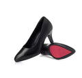 Comfortable Custom Logo Office Wear Breathable Thin Heel Slip-On D'Orsay Heels Dress Shoes for Women Spring Summer Autumn