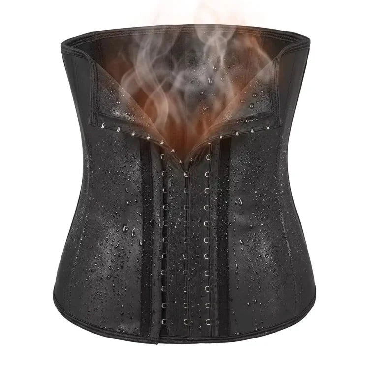 High Compression Adjustable Waist Slimming Shaping Belt with Back Support and Breathable Design
