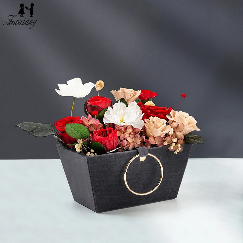New Style Flower Boxes Florist Bouquet Boxes Gift Boxes for Flowers and Parties