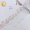 Spot Embroider High-grade Lace Gold Thread Two-color Mesh Gauze Embroidery Wedding Dress Handmade Flowers Factory Direct Sales