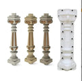 Precast Garden Decorative Roman Pillar Shape Concrete Baluster Mold for Sale
