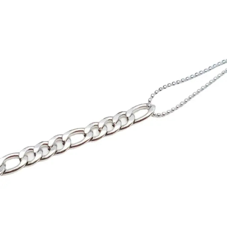Stainless Steel NK Charm Necklace Zircon Gold Plated Superior Quality Robust Vacuum Plating Fashionable Jewelry for Anniversary