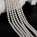 AAAAA Classic Handmade 7-8MM Freshwater Pearls Necklace Perfect Shape Flawless DIY Natural Pearls for Flawless DIY Projects