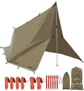 Woqig   Outdoor   Compact and Portable Smooth and Durable  Rain Fly Tarp UV protection Waterproof Multi Function