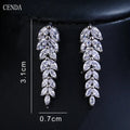 Cenda Charm 3A Other Cartoon Drop Earrings Trendy for Women Anniversary Wedding Party Jewelry Gift