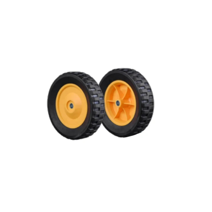 Seasummer OEM Semi Pneumatic Rubber Wheel for Air Pressure Lift Pneumatic Hydraulic Jack