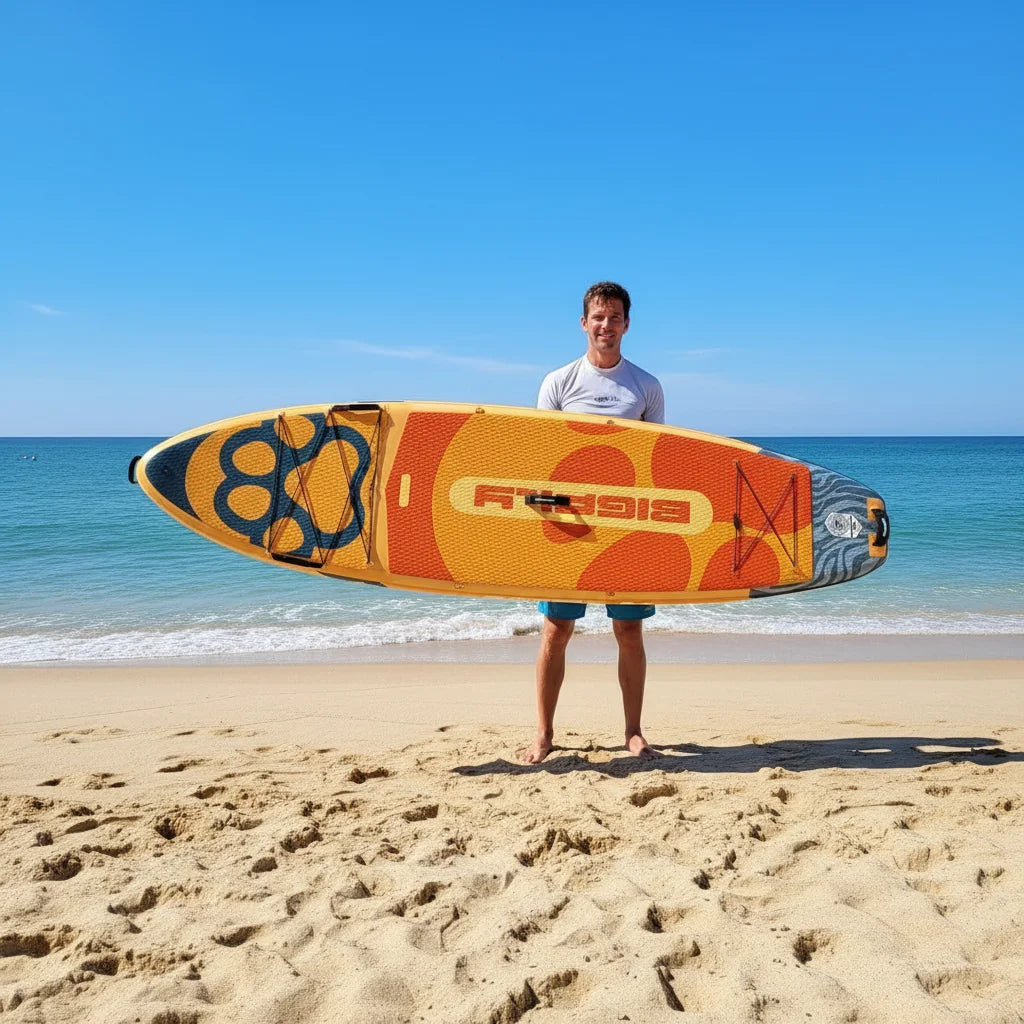Poland Local Stock Dropshipping Inflatable sup Paddle Board Waterplay Surfing 450LBS Standup Paddle Board with Heat Sealing