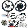 20 20x4.0 20x4 Inch Gearless 48V 60V 72V 1000W 1500W Fat Tire Rear Wheel Hub Motor Electric Bicycle E Bike Conversion Kit MegaBDM
