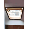 Manual Opening Window Basement Ventilation Window Inclined Roof Skylight for 780*1180 Attic Roof Hanging Window