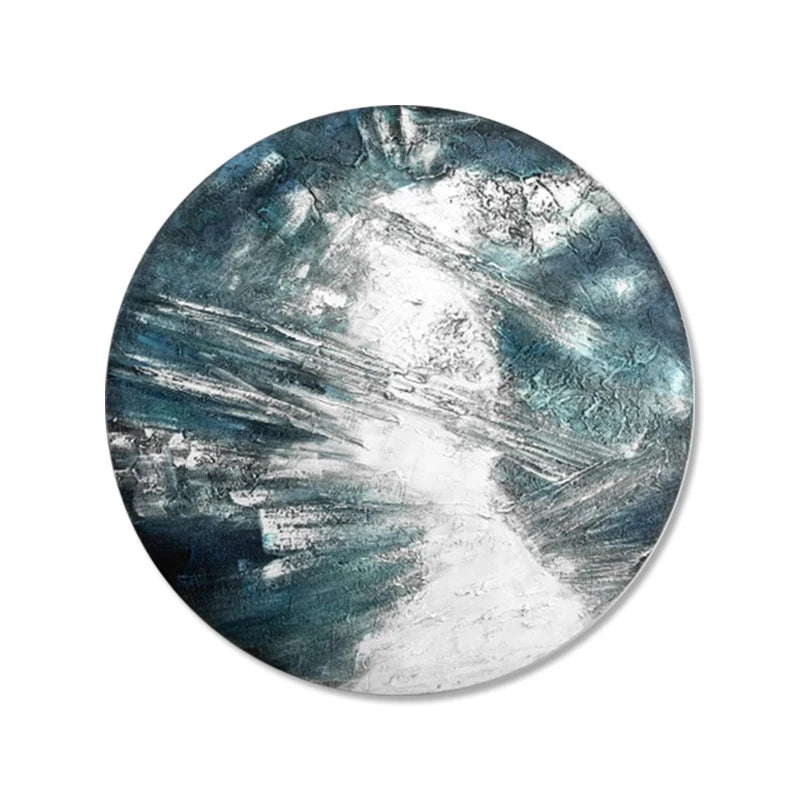 JZ Home Decor Handpainted Oil 3D Painting Abstract Texture Art Work Painting Living Room Wall Decoration