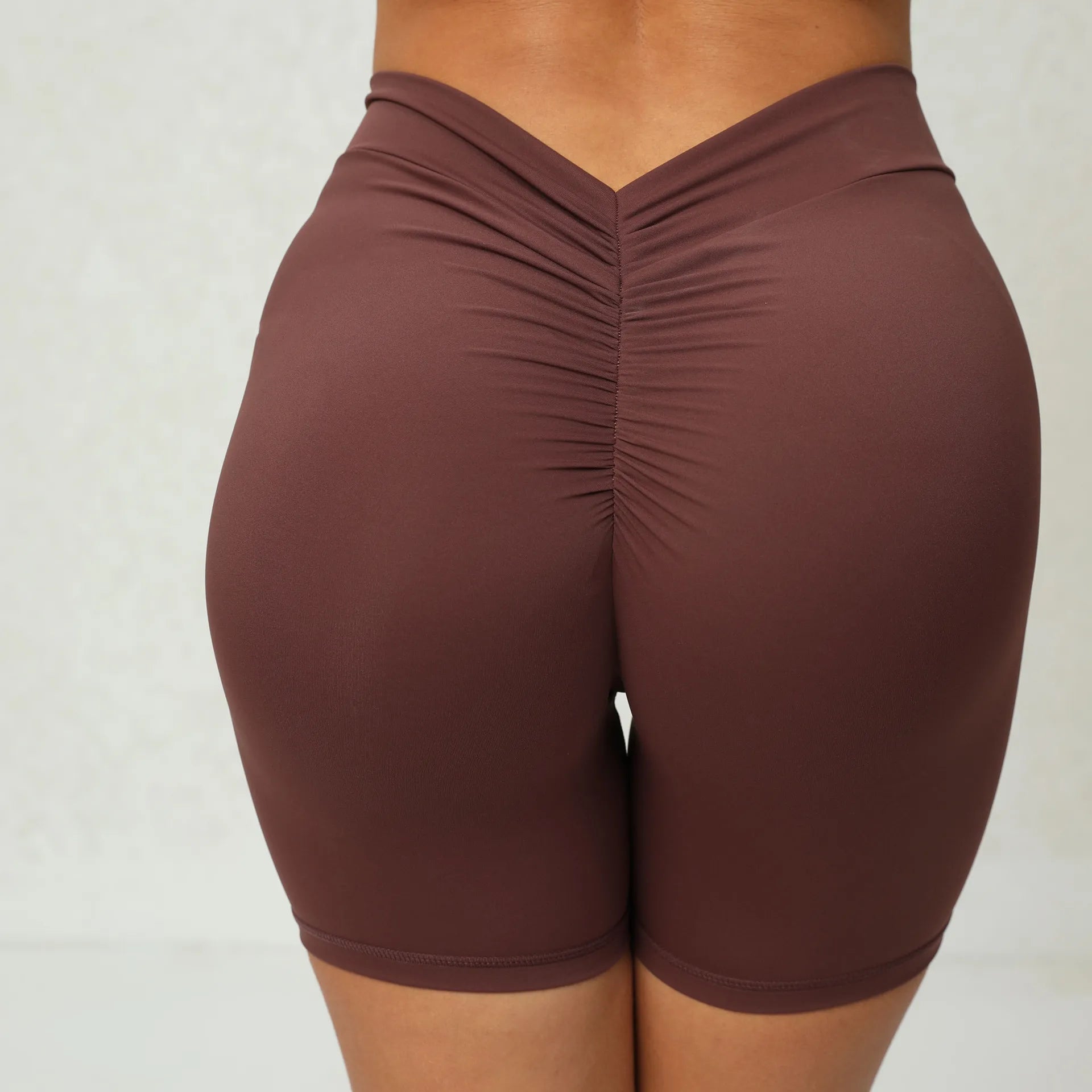 Women High Waist Tummy Control Butt Lifting Workout Gym Sports Scrunch Butt Yoga Shorts Wholesale Workout Shorts
