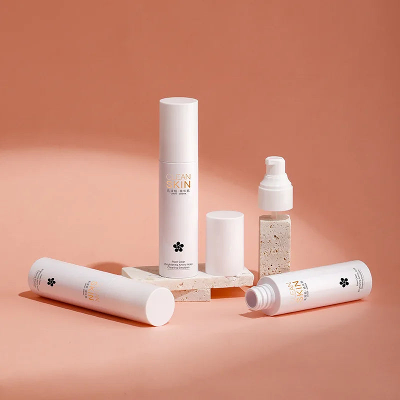 Luxury Airless Pump Bottle 60ml Refillable Cosmetic Lotion Container Vacuum Skincare Essence Serum Packaging