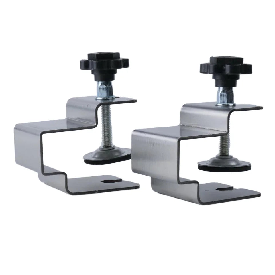 Adjustable Bow Shaped Non-Slip Cabinet Installation Clamp Stainless Steel Front Drawer Hardware for Wood Working Plastic