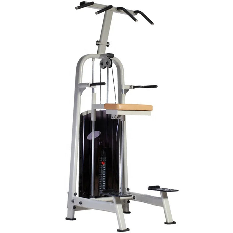 Gym Fitness Equipment Chin up Dip Strength Training Bodybuilding Exercise Assisted Dip Chin up Machine