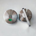 Heavy Duty Stainless Steel Toilet Hardware Fittings 304SS Toilet Cubicle Partition Indicator Lock for Public WC