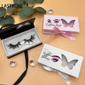Lashbox Pink Butterfly Empty Lash Boxes Oem Lashpackaging Box Private Label 25mm Lash Butterfly Packaging Box