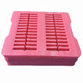Donghong 100 Pcs EPE Foam Edge Protector Die Cut Packing Corner for Transportation Protection Style Sheet Polybag E1211