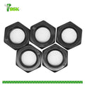 Hex Nut Din934 Hex Bolts and Nuts  Black Zinc Plated Din934 Carbon Steel Hex Nut