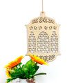 Lantern Lantern Eid Mubarak Kareem Muslim Islamic Wall Art Ramadan Wood Hanging Cutout Ramadan Lantern Wood