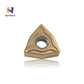 HongJiang WNMG-MM OEM Solid Tungsten Carbide CNC Milling Tool Inserts for Stainless Steel Machining Center AlTi/AlTiSi Coating